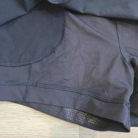 lululemon Narrow Waistband Tennis Skirt Navy Sz 10 - Picture 4 of 6